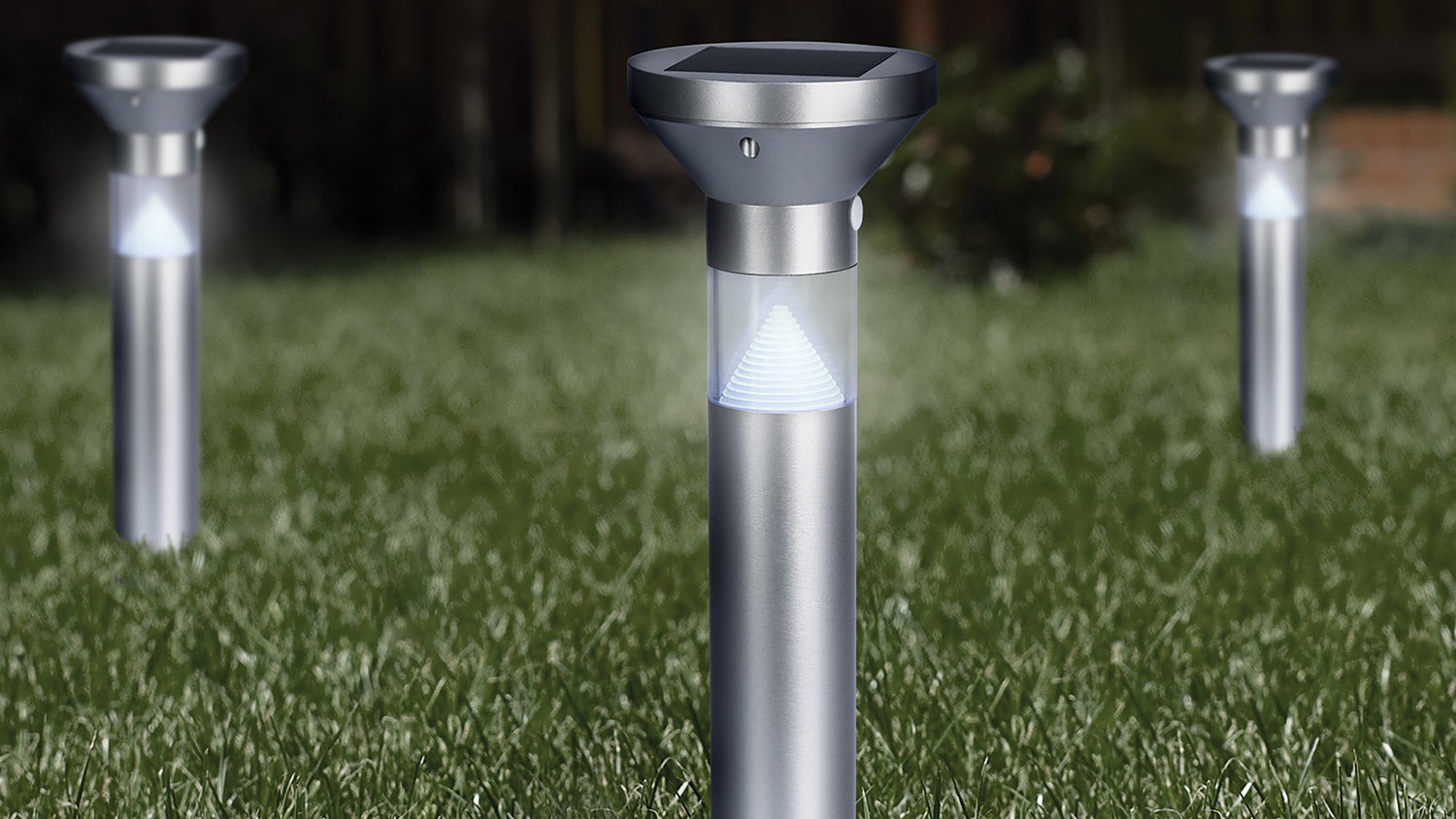 OneSync Solar Bollard Lights