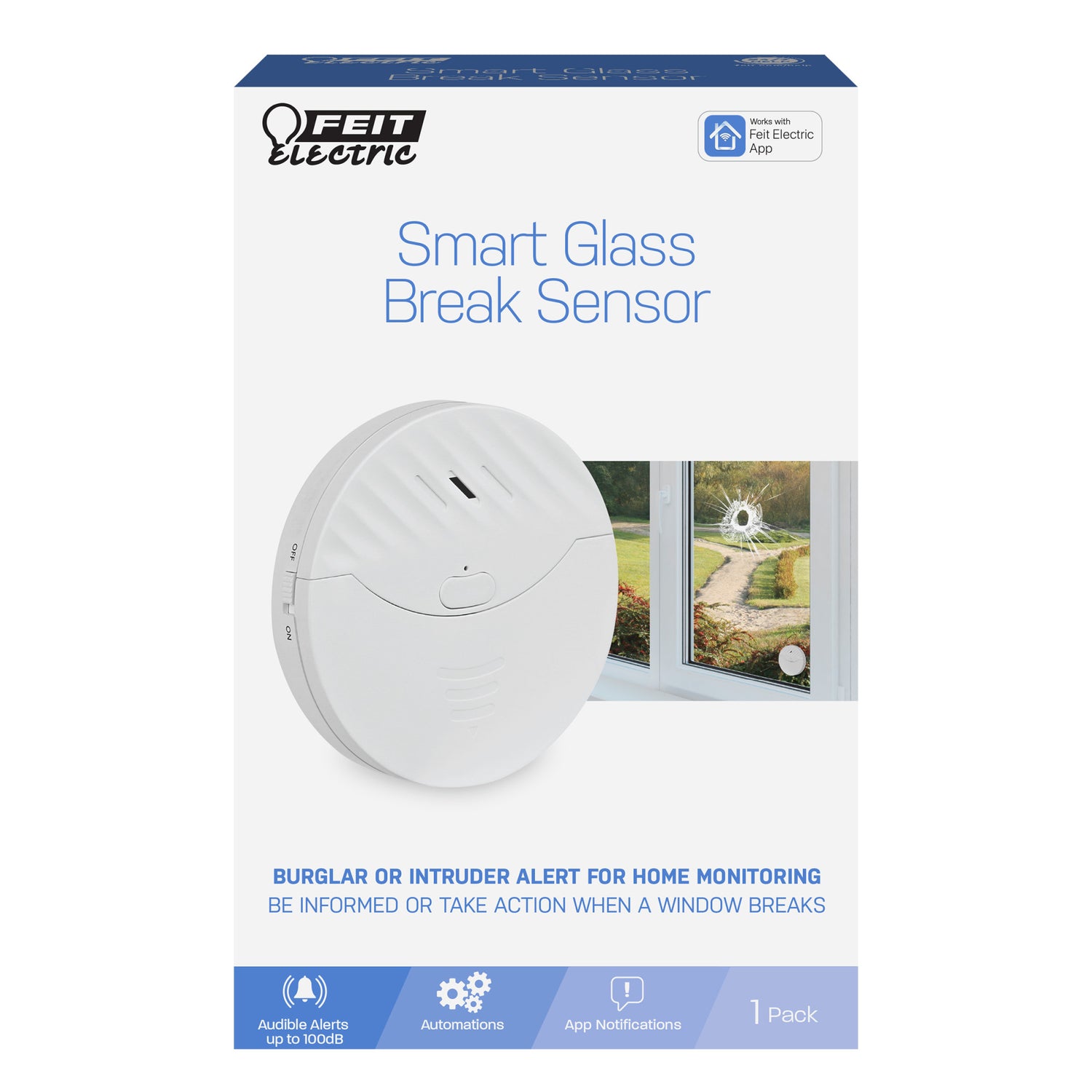 WIFI Glass Break Smart Sensor
