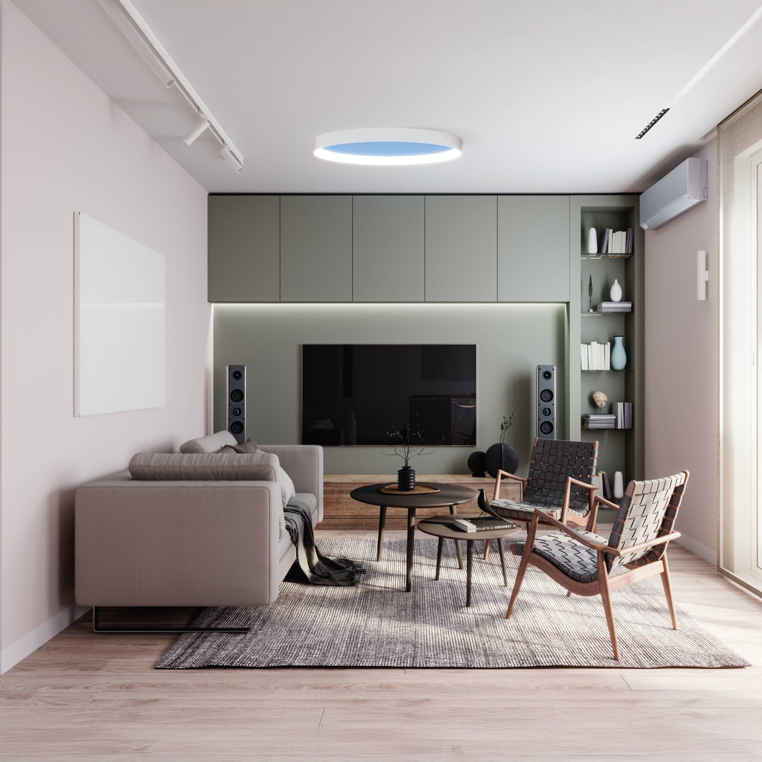 Vista 24-in. Oval Flush Mount LED Skylight