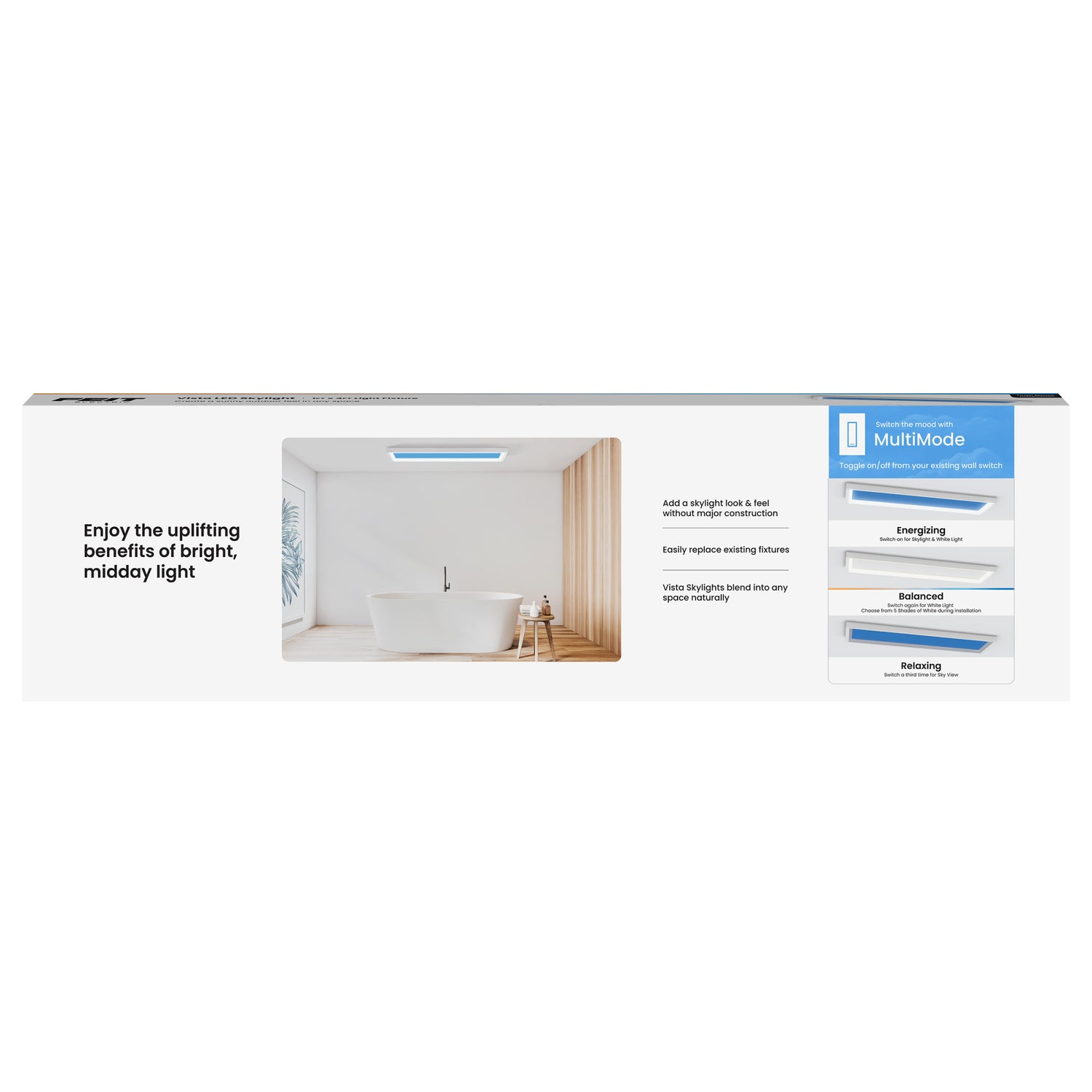 Vista 1 ft. x 4 ft. Flat Panel LED Skylight
