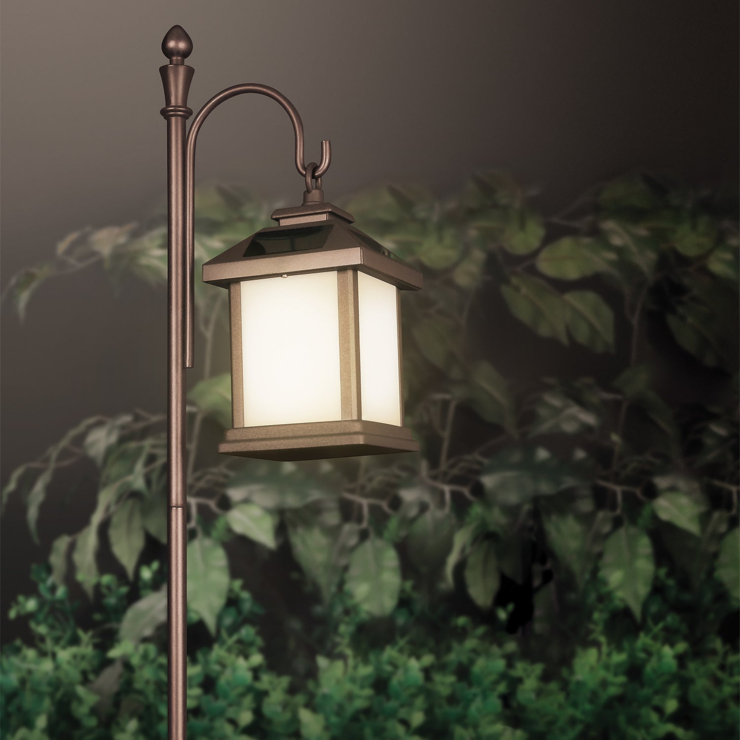 4 ft. OneSync Landscape Bronze Shepherd’s Hook