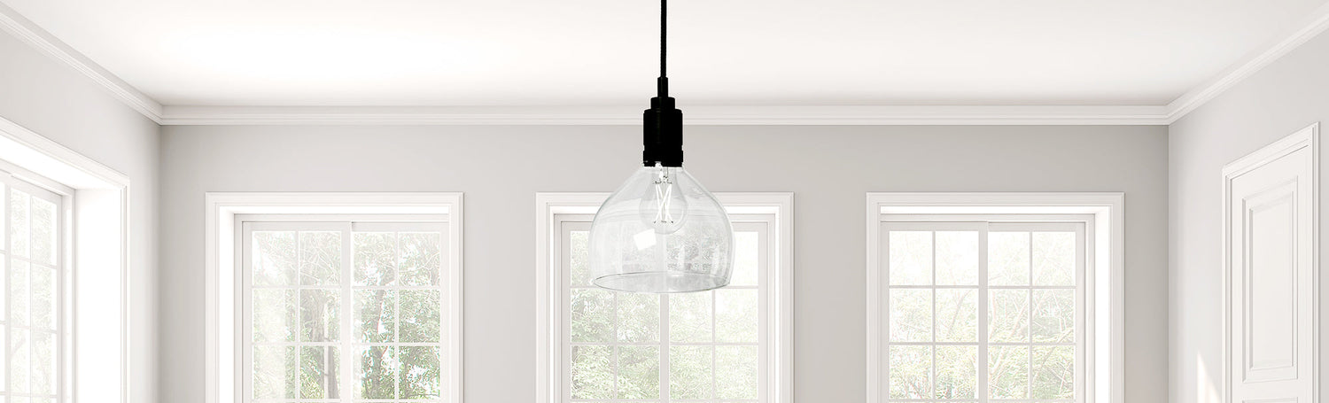 White Filament A Shape Bulbs