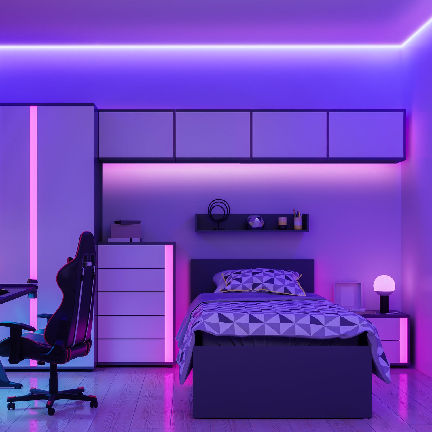 16 ft. Color Changing LED Smart Strip Light